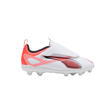PUMA ULTRA 5 PLAY V FG/AG RB JR White & Pink