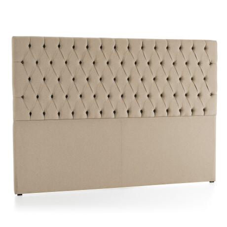 RESPALDO 2 PLAZAS TELA NATURAL-BEIGE GIULIA