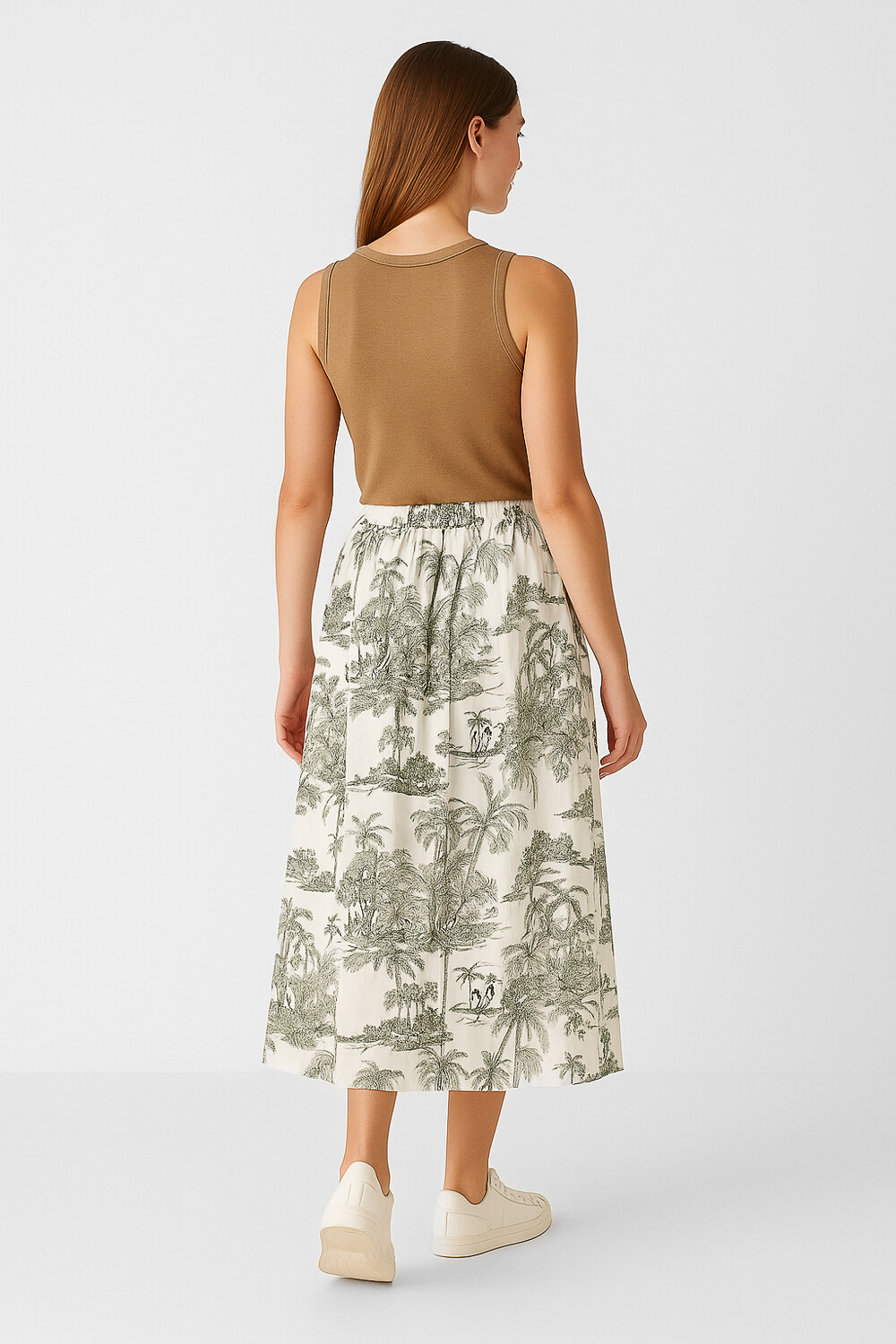 Falda Raspere Estampado 1