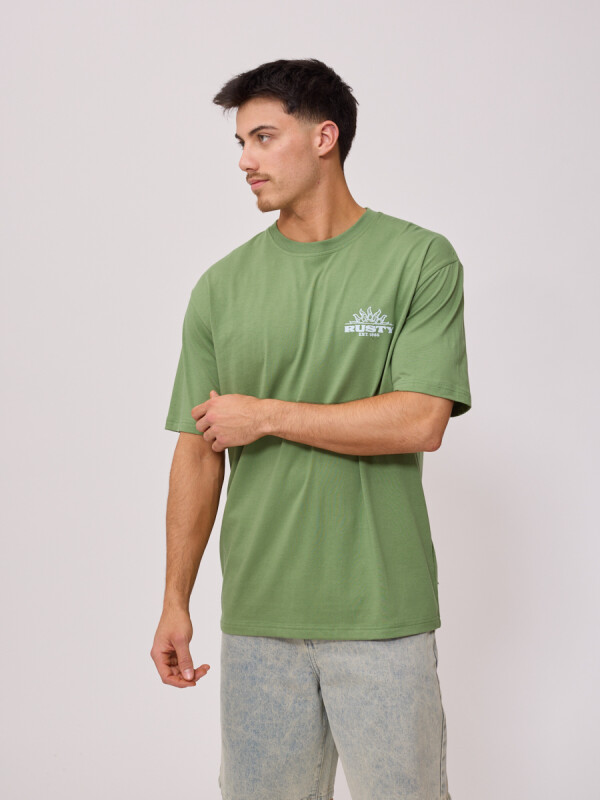 T-SHIRT LYSANDER RUSTY Verde