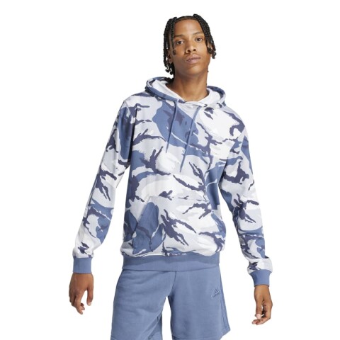 Canguro Adidas Seasonal Essentials Camuflaje Azul