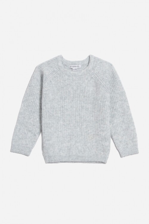 Sweater básico GRIS