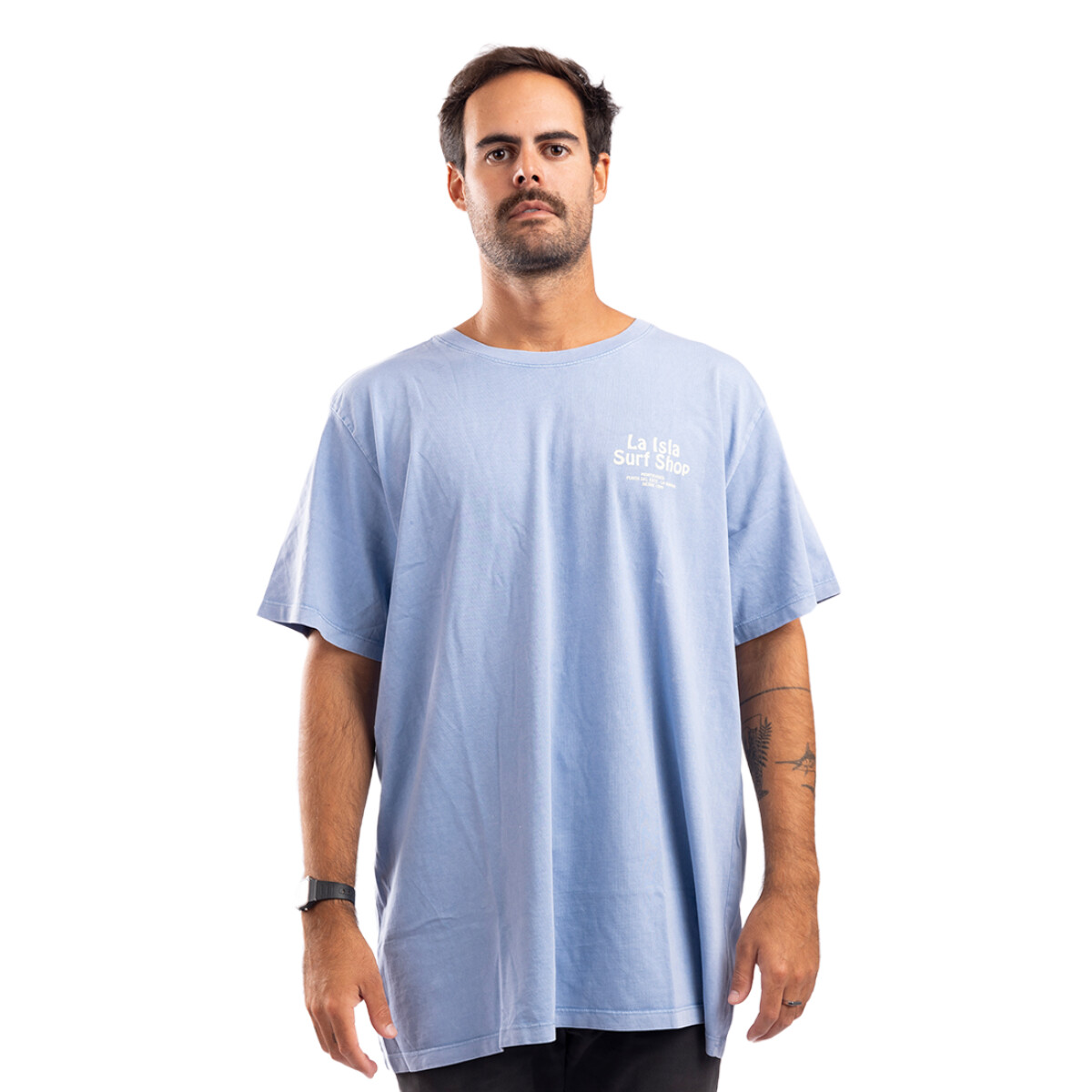 Remera La Isla Swell - Bay blue mineral 