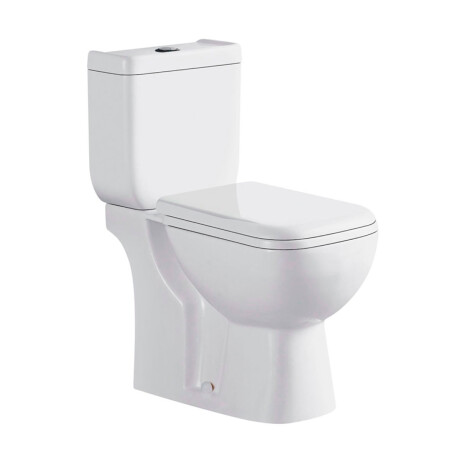 Inodoro Con Tapa Para Mochila Blanco Brillo Salida Horizontal Incluye Tapa Malawi BLANCO