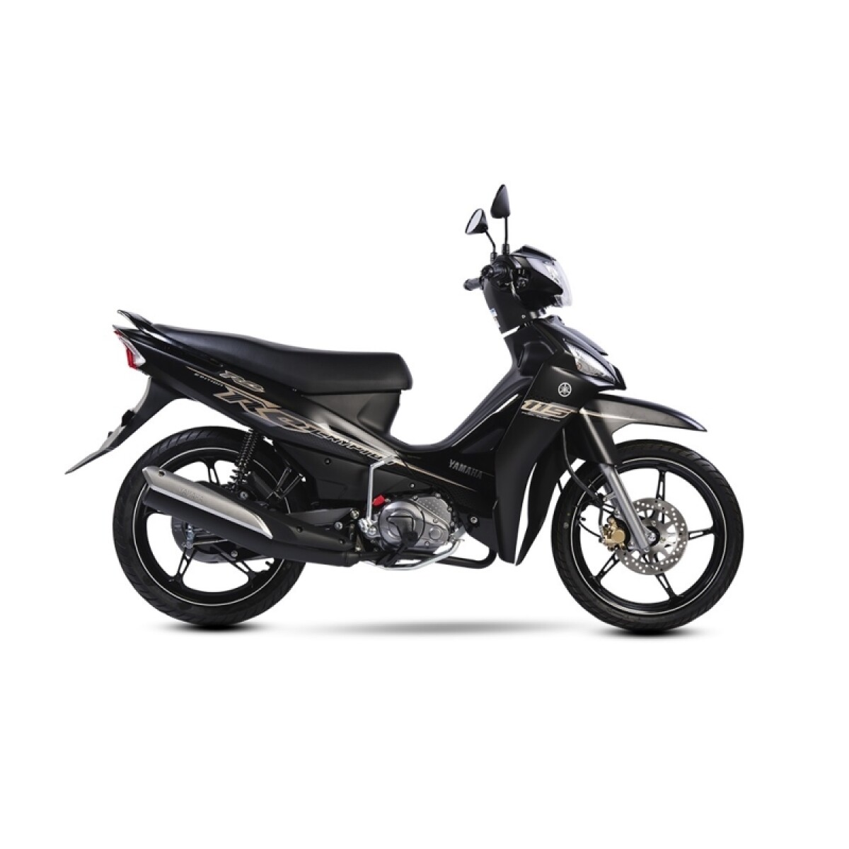 Moto Yamaha Cub Crypton T115cc - Negro 