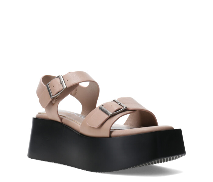 Sandalia de Mujer Miss Carol VIXOR con plataforma Nude