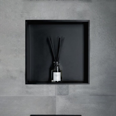 Nicho En Acero Inox Ss304 30X30X12 Negro Mate 000