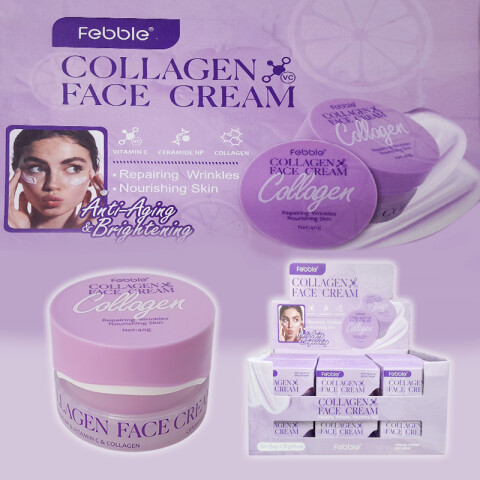 FEBBLE Crema facial antienvejecimiento con colágeno Febble Crema Facial Antienvejecimiento Con Colágeno