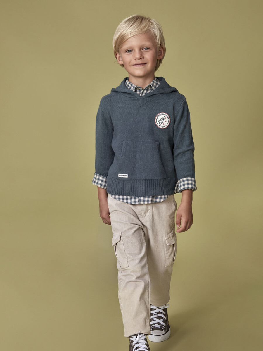 Pantalon Cargo Micropana Arena Claro