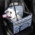 Bolso Transportador Auto Perro Gato Cubre Asiento Vehiculo Color Variante Ralla