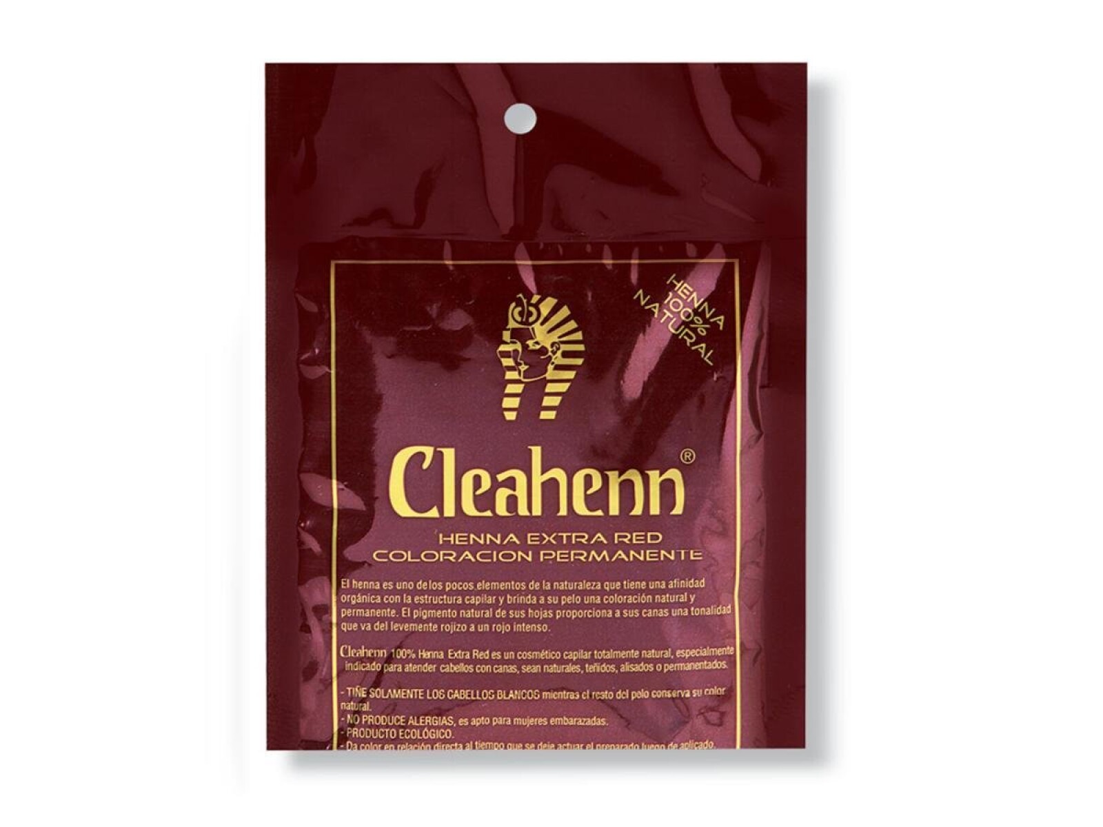 Henna CLEAHENN Polvo Rojo 