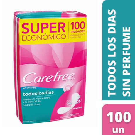 Carefree todos los dias x100 unidades Carefree todos los dias x100 unidades