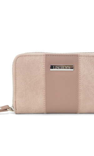 BILLETERA DEDALERA CUARZO Y MAUVE