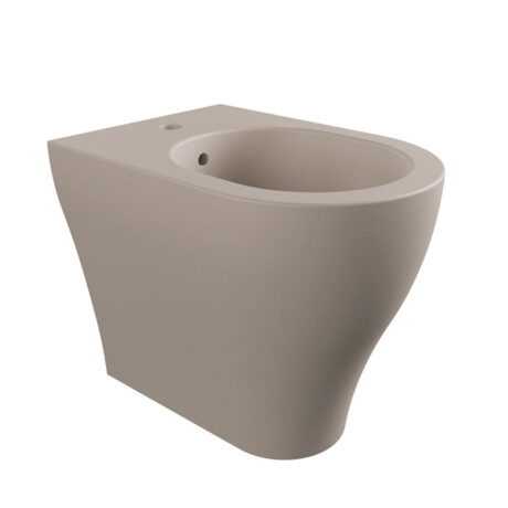 BIDET A PISO BEIGE MATE FLAMINIA GAMAS DE BEIGE