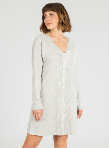 Camisón vizcaya Gris melange