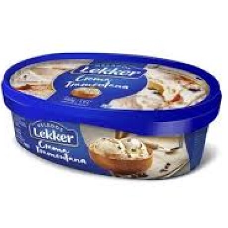HELADO LEKKER 900ML CREMA TRAMUNTANA HELADO LEKKER 900ML CREMA TRAMUNTANA