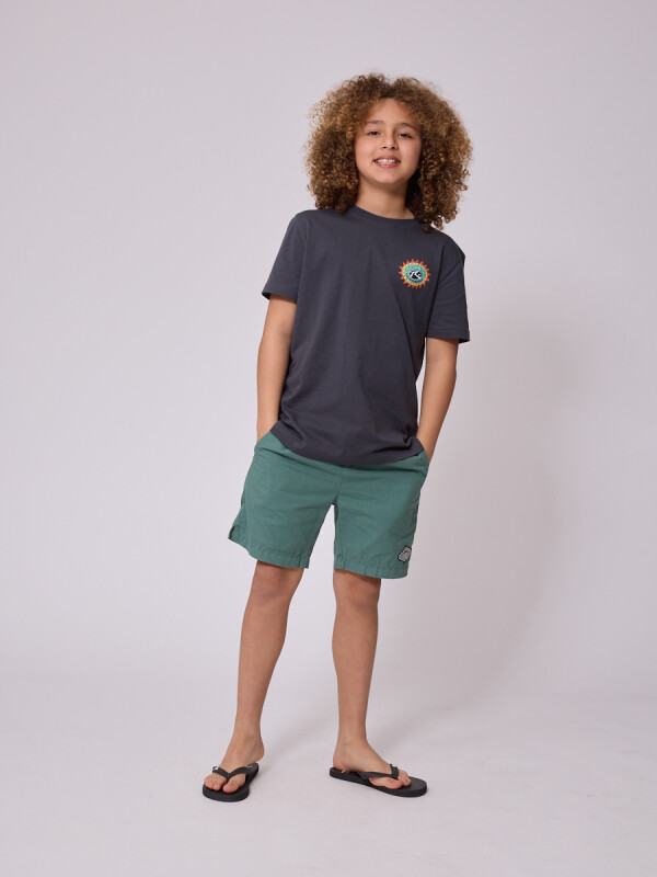 T-SHIRT EGAPE TEEN RUSTY Gris Oscuro