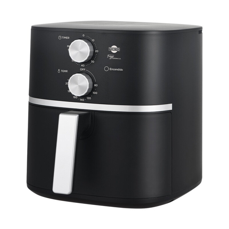 Freidora Air Fryer Tokyo Frigge Cyclone 5,2L 200ºC Antiaderente Freidora Air Fryer Tokyo Frigge Cyclone 5,2L 200ºC Antiaderente