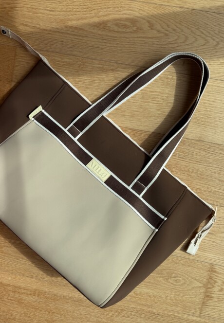 Bolso Zipper SS26 Choco