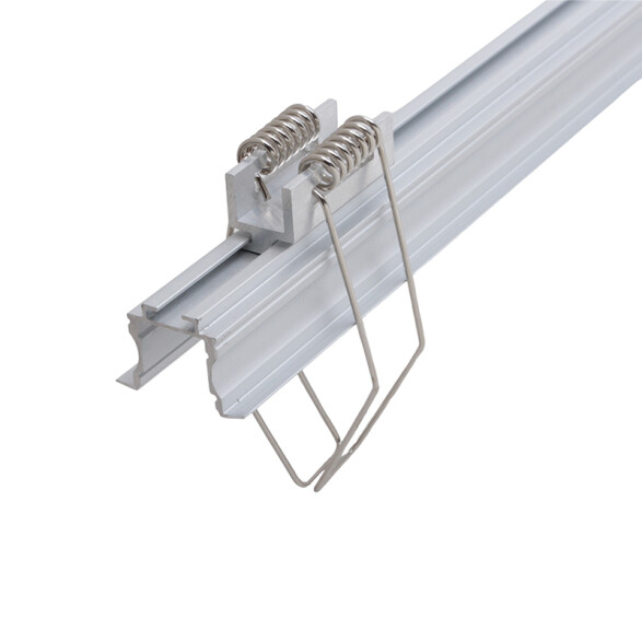 Perfil de aluminio para embutir yeso 2m 25x14,5mm IX4682X