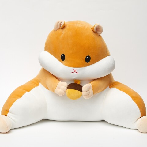 ALMOHADA DE CINTURA DE HÁMSTER DE DIBUJOS ANIMADOS - CAQUI ALMOHADA DE CINTURA DE HÁMSTER DE DIBUJOS ANIMADOS - CAQUI