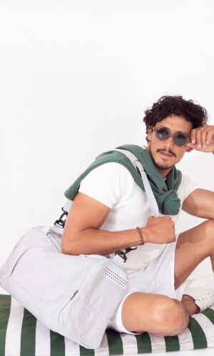 BOLSO DEPORTIVO FOX NEWS CEMENTO