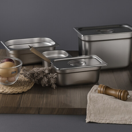 Cuba de Acero Inoxidable GN 2/1 2 cm Cuba de Acero Inoxidable GN 2/1 2 cm