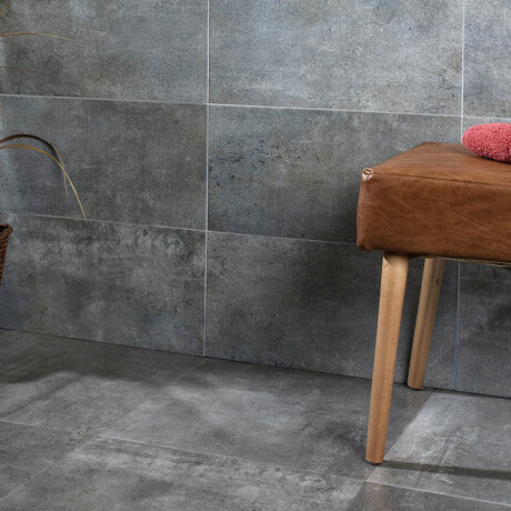 Ceramica Para Piso De 45X45 Grafito Palo Rosa GAMAS DE NEGRO