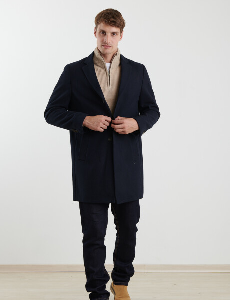 300260 SOBRETODO HARRINGTON LABEL Azul Oscuro