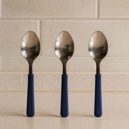 CUCHARAS DE TE TRAMONTINA NEW KOLOR X 3 UNIDADES CUCHARAS DE TE TRAMONTINA NEW KOLOR X 3 UNIDADES