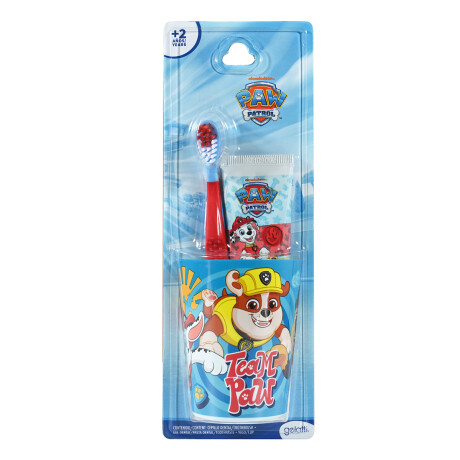 PACK PAW PATROL VASO+CEPILLO+CREMA DENTAL PACK PAW PATROL VASO+CEPILLO+CREMA DENTAL