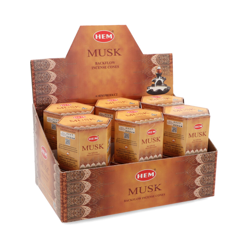 CONOS PARA FUENTES DE HUMO HEM X12 Musk