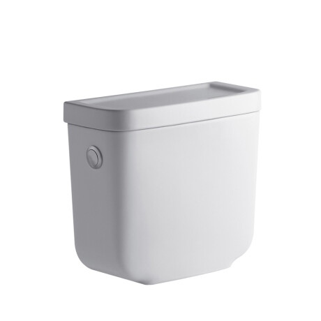 Cisterna Mochila 6Lts. Blanco Brillo Con Accionamiento Dual Ferrum Bari 000