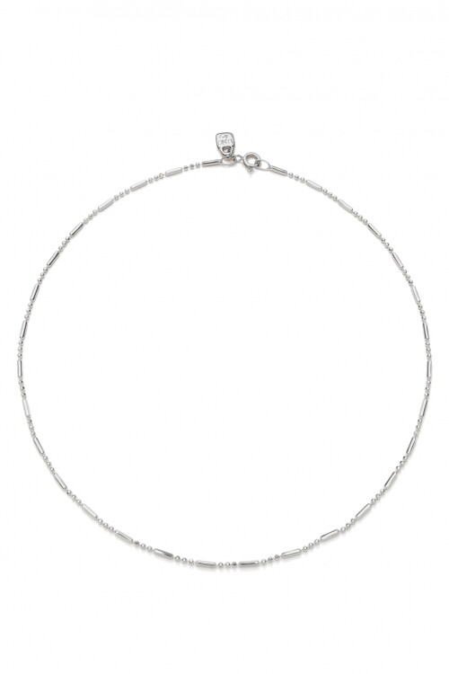 CADENA BAÑADA EN PLATA DE LEY Colgante