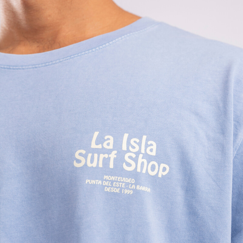 Remera La Isla Swell - Bay blue mineral Remera La Isla Swell - Bay blue mineral