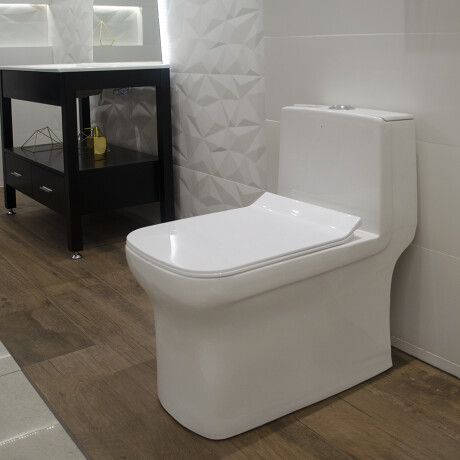 INODORO CON MOCHILA BLANCO BRILLO INCLUYE TAPA DESCARGA A 24CMS BLUETONE CERAMIC 000