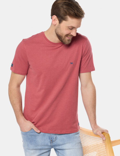 REMERA LISA Ladrillo