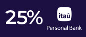 25% off personal bank