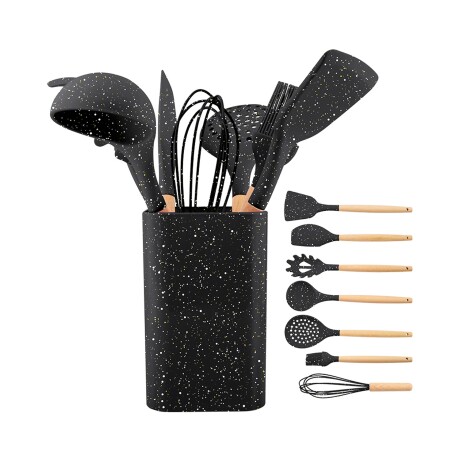 Set de Menaje con 8 Piezas Cuori Color Surtido Set de Menaje con 8 Piezas Cuori Color Surtido