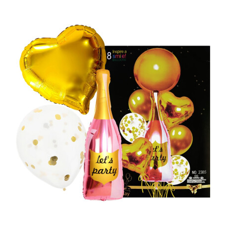 Globos metalizados para helio 8 unidades Globos metalizados para helio 8 unidades