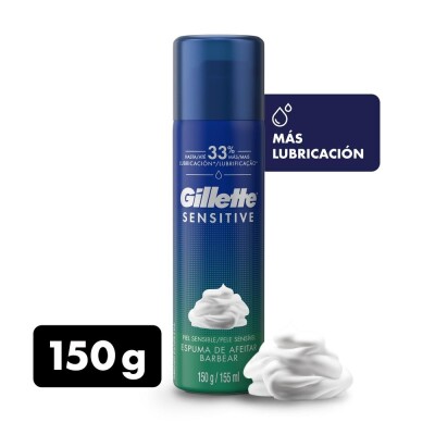 Espuma De Afeitar Gillette Foam Sensitive 150 Grs. Espuma De Afeitar Gillette Foam Sensitive 150 Grs.