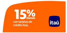 Itaú 15%