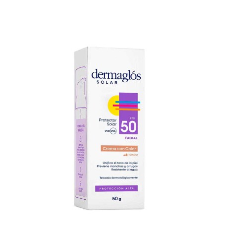 DERMAGLOS SOLAR CREMA CON COLOR TONO 2 DERMAGLOS SOLAR CREMA CON COLOR TONO 2