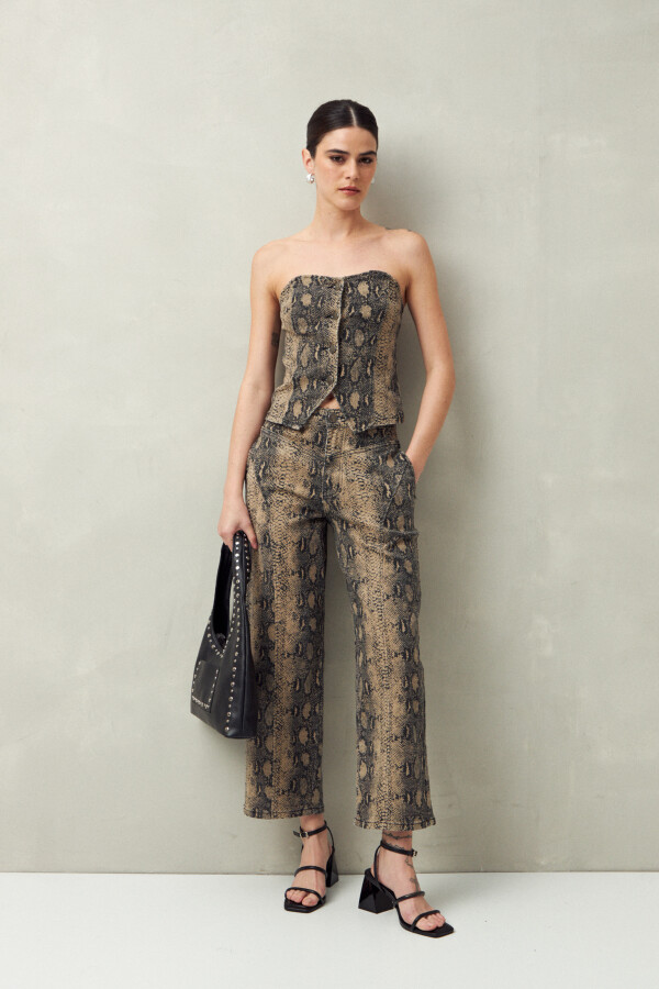 PANTALON ROSTON Animal Print