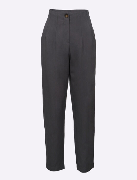 Pantalon lino gris
