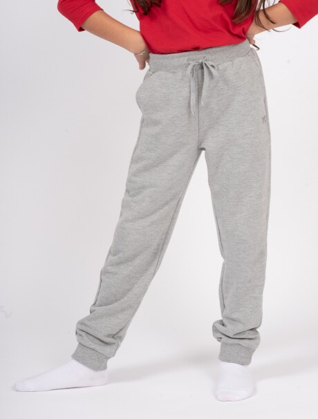 PANTALÓN BABUCHA INFANTIL UNISSEX GRIS