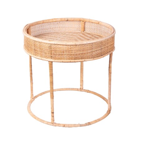 MESA LATERAL RATTAN NATURAL-BEIGE OLIVER NATURAL