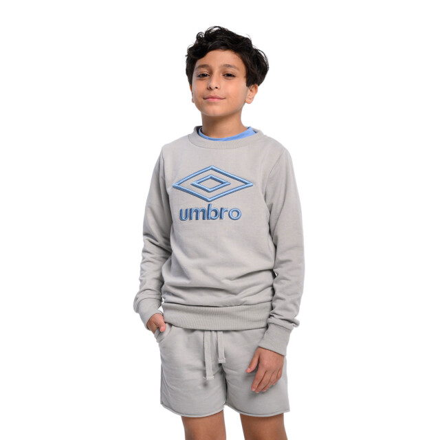 Buzo de Niños Umbro Puffer Gris - Celeste