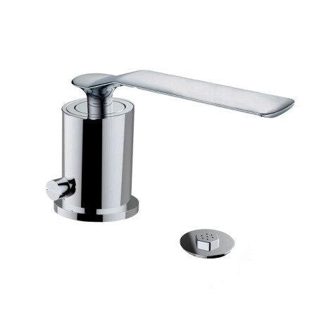 Griferia De Bidet Monocomando Aqualia Cromado Con Transferencia 000