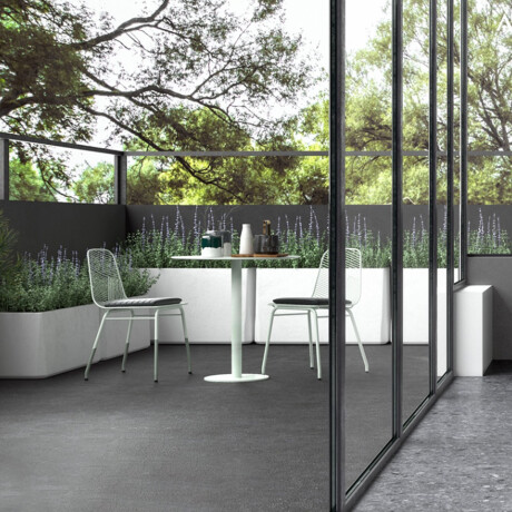 Porcelanato tecnico Gris Oscuro Antidesl. 60X60Cm Piso Pared GAMAS DE GRIS